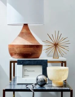 Onyx Marble Tealight Candle Holder -Home Furnishings Store 2ToneGreyandWhiteMarbleSideOC19