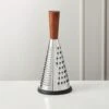 Acacia And Stainless Steel Cone Cheese Grater -Home Furnishings Store AcaciaNSSGraterSHS19