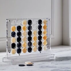 Acrylic Four In A Row Board Game 7 Acrylic Four In A Row Board Game -Home Furnishings Store AcrylicFourinARowNV20 1x1