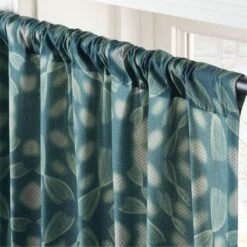 Adirex Blue Organic Cotton Window Curtain Panel 48''x84'' 9 Adirex Blue Organic Cotton Window Curtain Panel 48''x84'' -Home Furnishings Store AdirexBlOgCtn96CrtnPanelAVSHS23