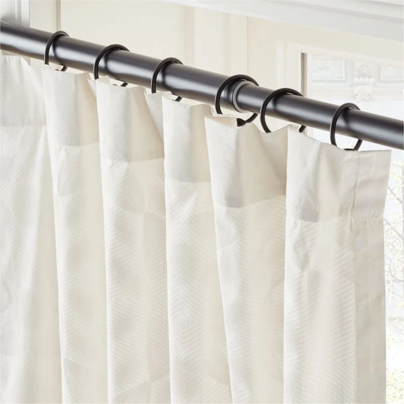 Adirex Neutral Organic Cotton Window Curtain Panel 48''x84'' 4 Adirex Neutral Organic Cotton Window Curtain Panel 48''x84'' - Image 2