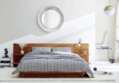 Acrylic And Leather Luggage Rack -Home Furnishings Store AndesQueenAcaciaBedJN19 1