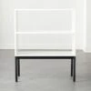 Aptum White Metal Bookcase 1 Aptum White Metal Bookcase -Home Furnishings Store AptumModBookshelfSHF21
