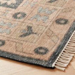 Aracati Navy Blue New Zealand Wool Area Rug 5'x8' 8 Aracati Navy Blue New Zealand Wool Area Rug 5'x8' -Home Furnishings Store AracatiNZWoolNavyRug8x10AVSHF23