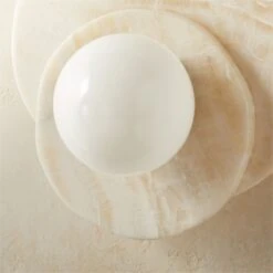 Astr White Onyx Wall Sconce -Home Furnishings Store AstrWhiteOnyxSconceAVSHS21