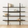 Azzurra Black Metal And Wood Bookshelf -Home Furnishings Store AzzurraBookcaseROF22