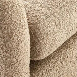 Bacio Camel Boucle Sofa With Bleached Oak Legs -Home Furnishings Store BacioCamelSofaAVSSS21