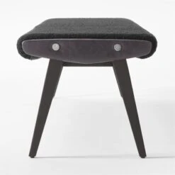 Baja Black Boucle Bench -Home Furnishings Store BajaBlackBoucleBenchSDSSF22