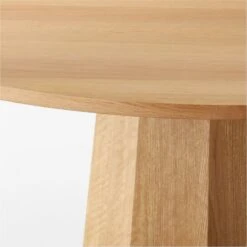 Bancroft Round Oak Pedestal Dining Table 60'' -Home Furnishings Store BancroftRnd60OakTableAVSSS23