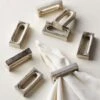 Barre Silver Napkin Rings Set Of 8 -Home Furnishings Store BarreSilverNapkinRingS8SHF21
