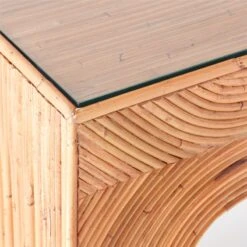 Bayu Rattan Desk With Drawer -Home Furnishings Store BayuRattanDeskAVSSS22