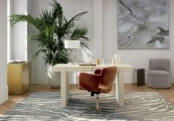 Column Marble Bookends Set Of 2 -Home Furnishings Store BiancaLacqueredLinenFB20