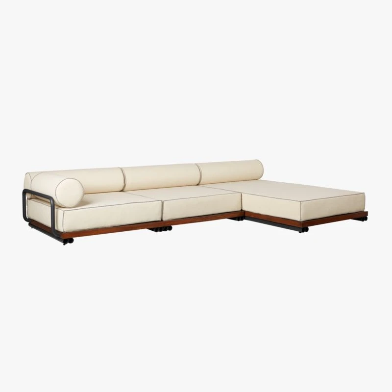 Bizerte 3-Piece Outdoor Patio Sectional Sofa 6 Bizerte 3-Piece Outdoor Patio Sectional Sofa - Image 4