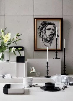 Crisp Matte Black Soup Bowl Set Of 8 10 Crisp Matte Black Soup Bowl Set Of 8 -Home Furnishings Store BlackDipServewareCrispSP18 1