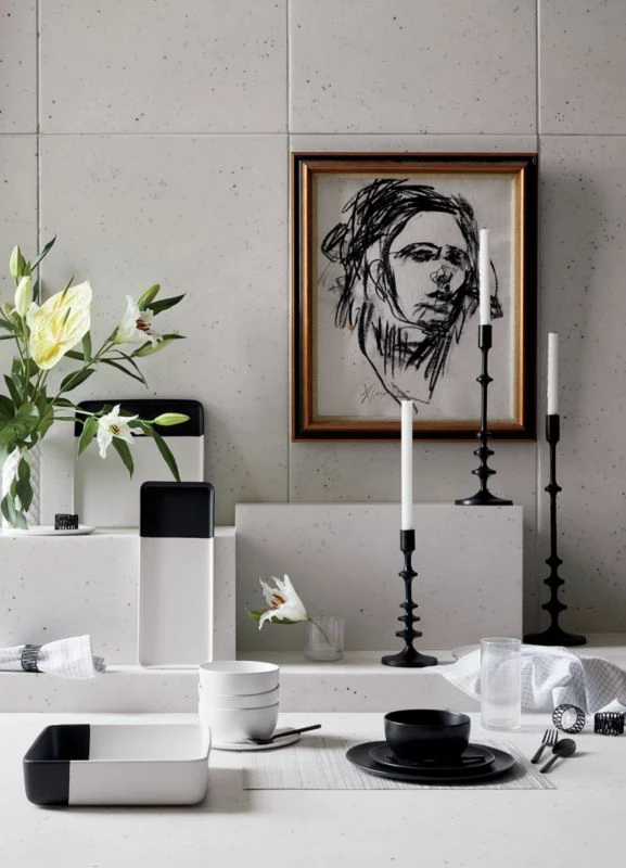 Crisp Matte Black Soup Bowl Set Of 8 6 Crisp Matte Black Soup Bowl Set Of 8 - Image 4