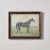 Black Horse' Framed Oil Painting Reproduction 18''x22'' 2 Black Horse' Framed Oil Painting Reproduction 18''x22'' -Home Furnishings Store BlackHorse18x22inSHF22