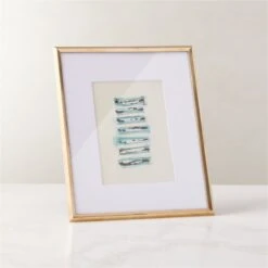 Blaine Polished Brass Picture Frame 5"x7"