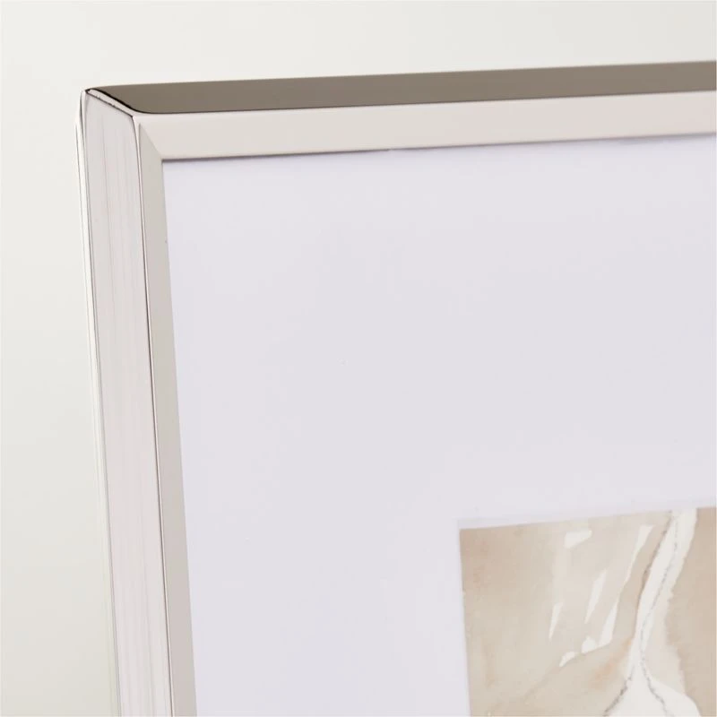 Blaine Polished Nickel Picture Frame 8"x10" 5 Blaine Polished Nickel Picture Frame 8"x10" - Image 3