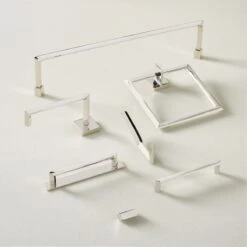 Blaine Polished Nickel Wall Mount Hook 7 Blaine Polished Nickel Wall Mount Hook -Home Furnishings Store BlainePlshdNickelCllctnAVFHF21