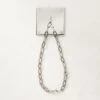 Bolt Polished Nickel Chain Curtain Tieback -Home Furnishings Store BoltPldNklDrpryTiebackChnSHF23