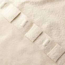 Ivory Boucle Window Curtain Panel 48''x84'' 11 Ivory Boucle Window Curtain Panel 48''x84'' -Home Furnishings Store BoucleIvoryCrtn96PanelAV4SHF23