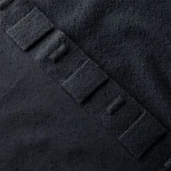 Black Boucle Window Curtain Panel 48''x84'' -Home Furnishings Store BoucleIvryNBlkCrtn96PnlAV4SHF23