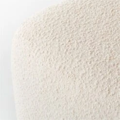 Bozzi Chair And Ottoman Set -Home Furnishings Store BozziBoucleOttomanAVSSS21