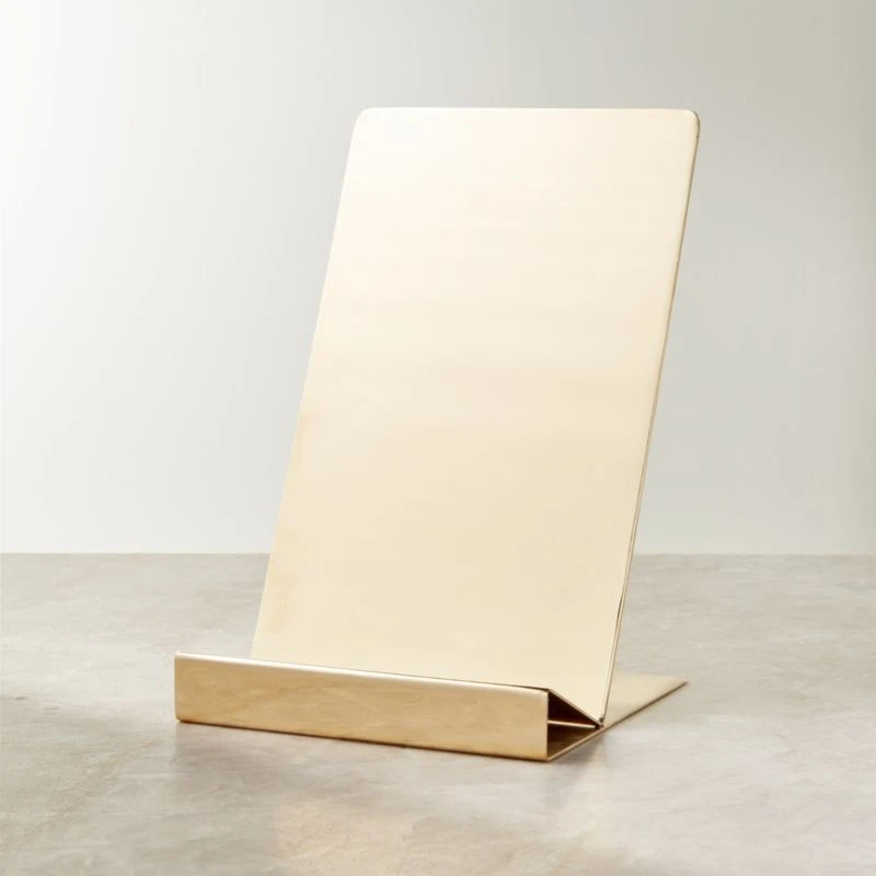 Brass Book Display Stand 3 Brass Book Display Stand