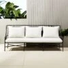 Breton Black Metal Outdoor Sofa -Home Furnishings Store BretonSofaSHS17 1x1