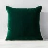 Bronte Green Velvet Outdoor Throw Pillow 20'' 1 Bronte Green Velvet Outdoor Throw Pillow 20'' -Home Furnishings Store BronteGrnVltODPllw20SHS23