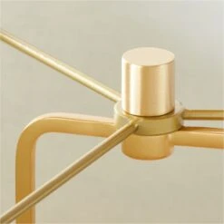 Bruna Walnut Wood And Linen Floor Lamp -Home Furnishings Store BrunaFloorLampAV2SHS22