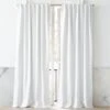 White Basketweave Blackout Window Curtain Panel 48"x84" 1 White Basketweave Blackout Window Curtain Panel 48"x84" -Home Furnishings Store BsktwvWhtBlackoutPnl120inSHS21
