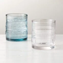 Bushi Nenge Blue Double Old-Fashioned Glass -Home Furnishings Store BushiNengeDOFGroupFHF23