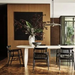 Black Ceramic Pedestal Bowl -Home Furnishings Store CB2FA22 26A Hero