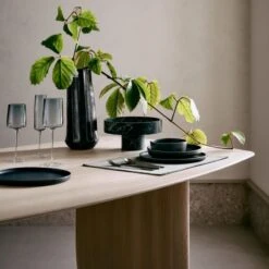 Juliet Midnight Blue Champagne Flute -Home Furnishings Store CB2FA23 14A hero