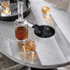 Duval Glass Decanter -Home Furnishings Store CB2HOL22 02B hero