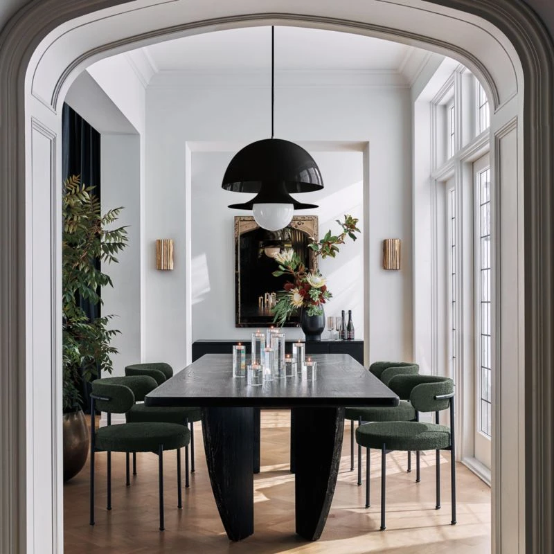 Inesse Boucle Green Dining Chair 9 Inesse Boucle Green Dining Chair - Image 7