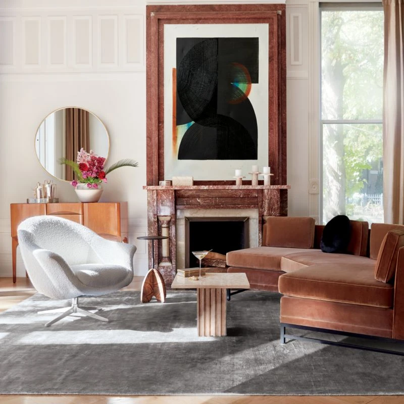 Anders Grey Area Rug 5'X8' 8 Anders Grey Area Rug 5'X8' - Image 6