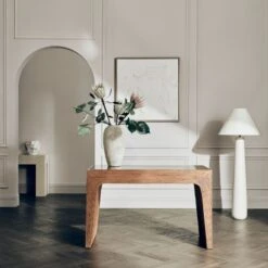 Bayu Rattan Desk With Drawer -Home Furnishings Store CB2SP22 32A V1