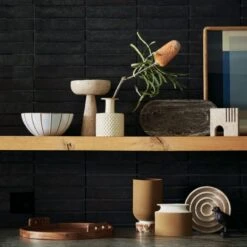 Cojo Travertine Bookends Set Of 2 -Home Furnishings Store CB2SP22 LF 10A V3