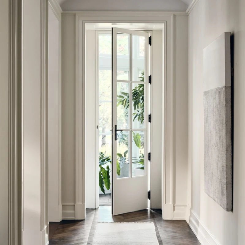 Kada Handknotted Viscose White Runner Rug 2.5'x8' 6 Kada Handknotted Viscose White Runner Rug 2.5'x8' - Image 4