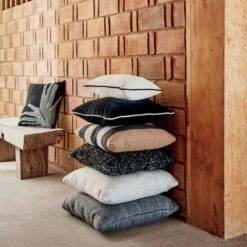 Waverly Ivory White Outdoor Throw Pillow 23" -Home Furnishings Store CB2SU22 22B hero 1