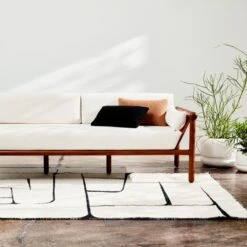 Silves Black Boucle Outdoor Throw Pillow 20''x12'' 13 Silves Black Boucle Outdoor Throw Pillow 20''x12'' -Home Furnishings Store CB2SU23 PR 001 Hero