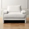 Camden White Lounge Chair -Home Furnishings Store CamdenWhiteChairSHF21