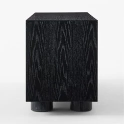 Cantar 4-Drawer Cerused Black Oak Dresser -Home Furnishings Store CantarCrsdOakLowDresserSDSSS23