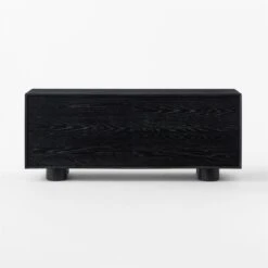 Cantar 4-Drawer Cerused Black Oak Dresser -Home Furnishings Store CantarCrsdOakLowDresserSOSSS23