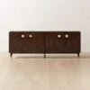 Carbon Brown Burl Wood Media Console -Home Furnishings Store CarbonBnBrlWdMdCredenzaSHF22