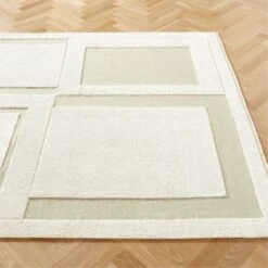 Chayne Handknotted Viscose White Area Rug 9'x12' -Home Furnishings Store ChayneHdkdVscsWtRug8x10SHF22