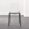 Chiaro Clear Chair Black 2 Chiaro Clear Chair Black -Home Furnishings Store ChiaroBlackChairSHF20 1x1