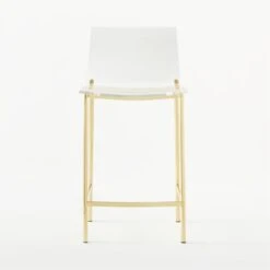 Chiaro Clear Counter Stool Gold -Home Furnishings Store ChiaroClrCntrStl24inGoldSOSSS21